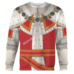 Mahalohomies Tracksuit Hoodies Pullover Sweatshirt Charles II King of England Historical 3D Apparel