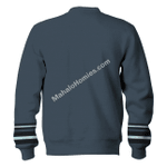Mahalohomies Tracksuit Hoodies Pullover Sweatshirt James Edgar 'Johnnie' Johnson Historical 3D Apparel