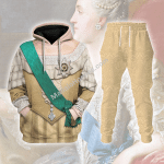Mahalohomies Tracksuit Hoodies Pullover Sweatshirt Ekaterina II of Russia Historical 3D Apparel