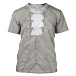 Mahalohomies Tracksuit Hoodies Pullover Sweatshirt Benjamin Franklin Historical 3D Apparel