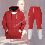 Mahalohomies Tracksuit Hoodies Pullover Sweatshirt Samuel Adams Historical 3D Apparel