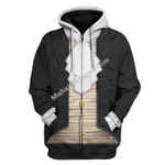 Mahalohomies Tracksuit Hoodies Pullover Sweatshirt Thomas Jefferson Historical 3D Apparel