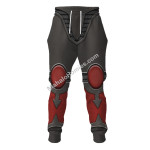 MahaloHomies Unisex Tracksuit Hoodies Red Corsairs Warband Colour Scheme 3D Costumes