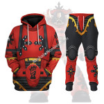 MahaloHomies Unisex Tracksuit Hoodies A Red Corsairs Heretic Astartes 3D Costumes