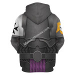 MahaloHomies Unisex Tracksuit Hoodies Black Templars Captain 3D Costumes