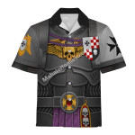MahaloHomies Unisex Tracksuit Hoodies Black Templars Captain 3D Costumes