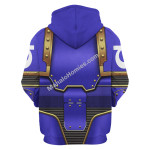 MahaloHomies Unisex Tracksuit Hoodies Ultramarines In Mark III Power Armor 3D Costumes
