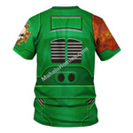 MahaloHomies Unisex Tracksuit Terminator Armor Salamanders 3D Costumes