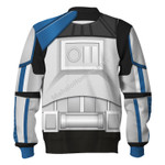 MahaloHomies Tracksuit Captain Rex Star Wars 3D Costumes
