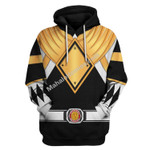 Black Ranger Dragon Shield Hoodies Sweatshirt T-shirt Hawaiian Tracksuit