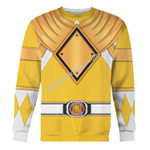 Yellow Ranger Dragon Shield Hoodies Sweatshirt T-shirt Hawaiian Tracksuit