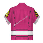 Pink Power Rangers Turbo Hoodies Sweatshirt T-shirt Hawaiian Tracksuit