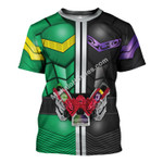 Kamen Rider W Hoodies Sweatshirt T-shirt Hawaiian Tracksuit