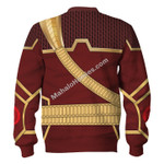 Cobra Commander Burgundy Color Hoodies Sweatshirt T-shirt Hawaiian Tracksuit