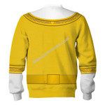 Yellow Power Rangers Zeo Hoodies Sweatshirt T-shirt Hawaiian Tracksuit
