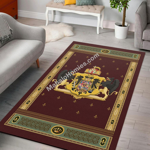 MahaloHomies Rug Coat of arms Francis II Holy Roman Empire Living Room Decoration