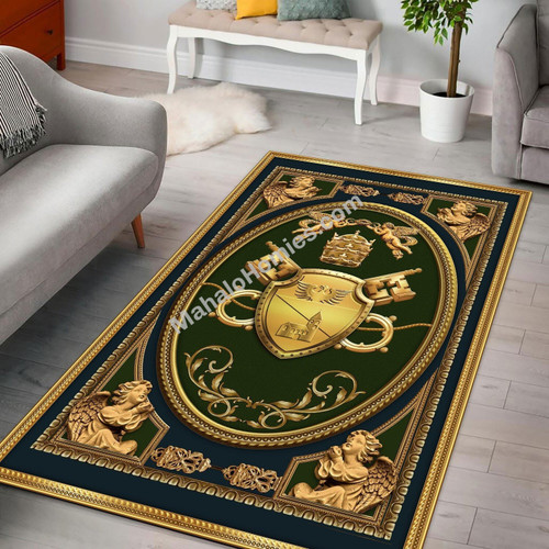 MahaloHomies Rug Pope Benedict XV Coat Of Arms Living Room Decoration
