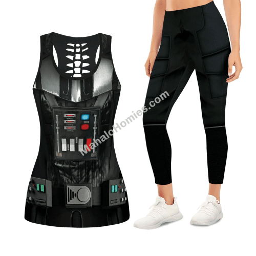 MahaloHomies Tank And Leggings Darth Vader 3D Apparel