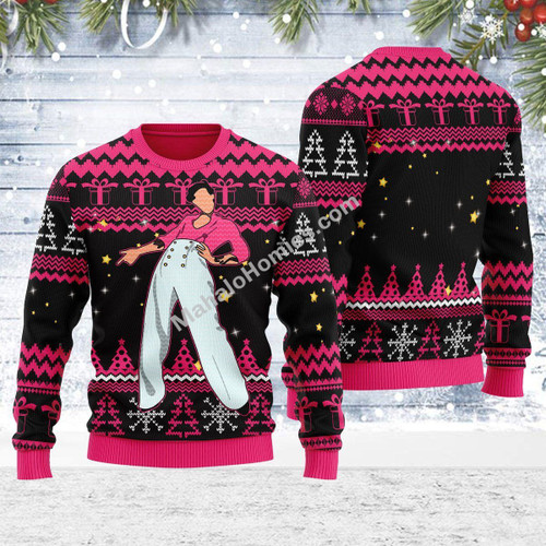 Merry Christmas Mahalohomies Unisex Ugly Christmas Sweater Harry Fine 3D Apparel