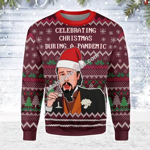 Merry Christmas Mahalohomies Unisex Christmas Sweater Celebrating Christmas During Pandemic