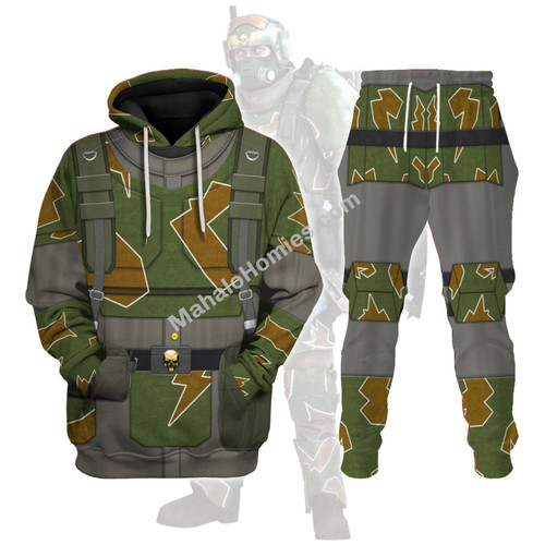 MahaloHomies Unisex Tracksuit Hoodies Imperial Guard Kasrkin 3D Costumes