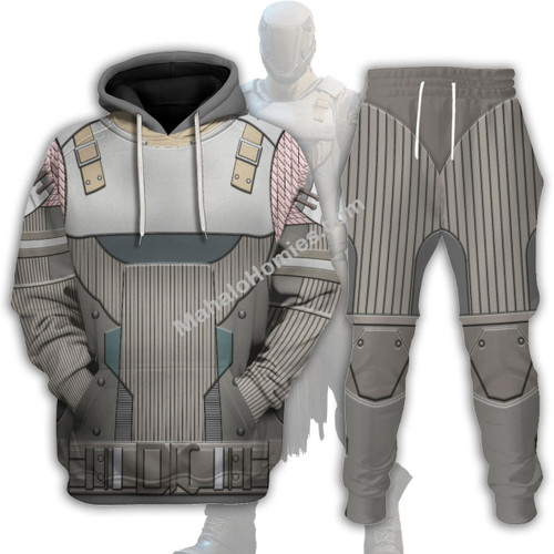 MahaloHomies Unisex Tracksuit Hoodies Refugee Titan Armor Set 3D Costumes