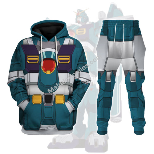 Gundam Leopard After War Gundam X Hoodies Pullover Sweatshirt Tracksuit