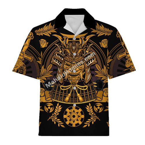 MahaloHomies Unisex Hawaiian Shirt Samurai Spirit 3D Costumes