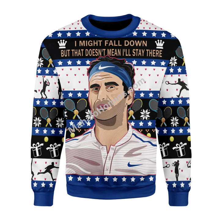 Merry Christmas Mahalohomies Unisex Christmas Sweater Doesn't Mean I'll Stay There