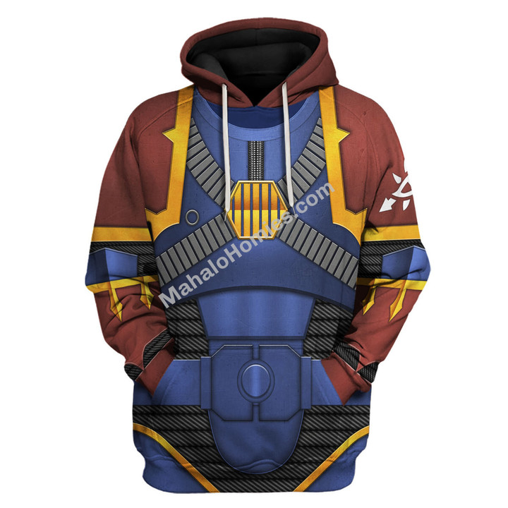 MahaloHomies Unisex Tracksuit Hoodies The Scourged Warband Colour Scheme 3D Costumes