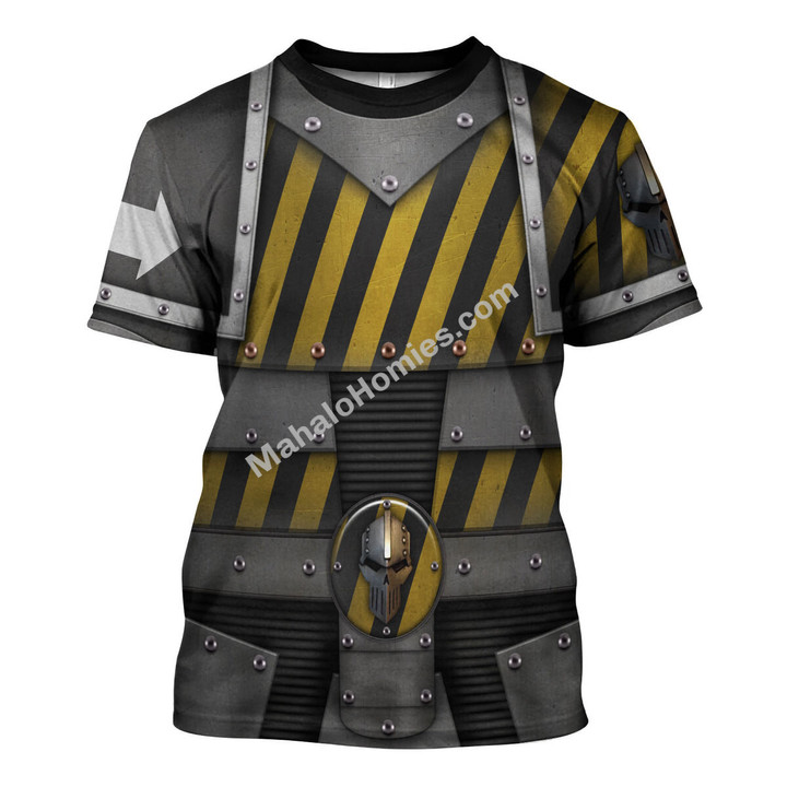MahaloHomies Unisex T-shirt The Iron Warriors Legion Colour Scheme 3D Costumes