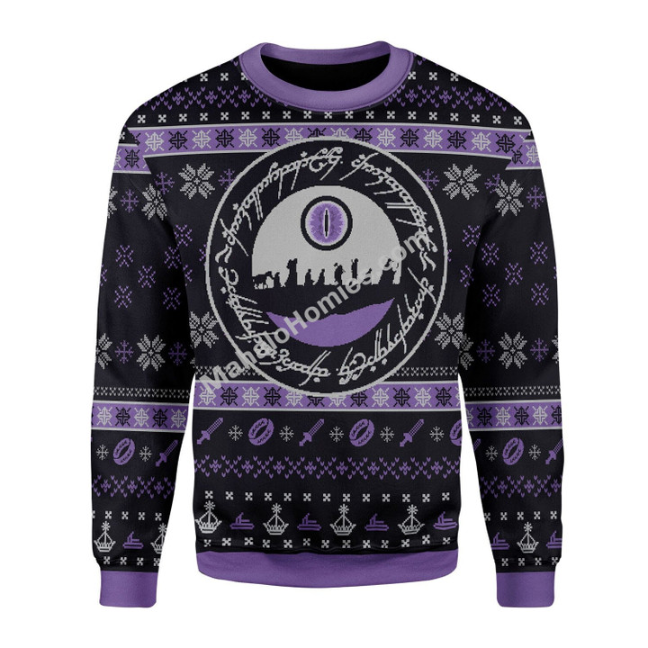 Merry Christmas Mahalohomies Unisex Christmas Sweater The Fellowship 3D Apparel