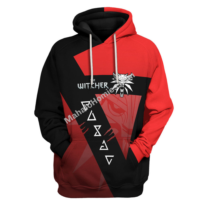 MahaloHomies Unisex Tracksuit The Witcher 3D Costumes