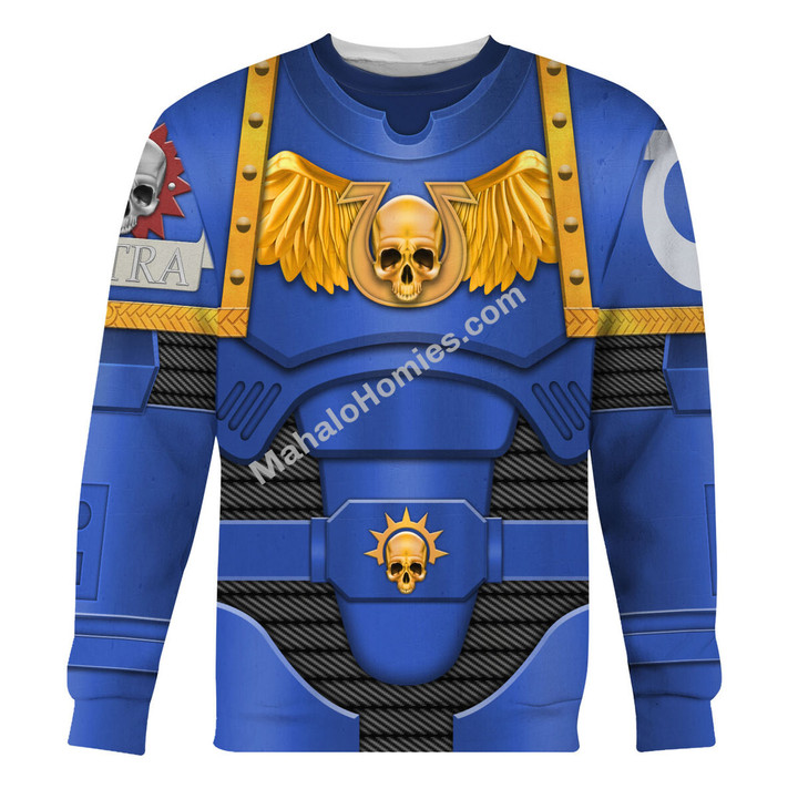MahaloHomies Unisex Sweatshirt Space Marines Video Games V2 3D Costumes