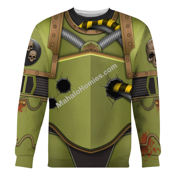 MahaloHomies Unisex Sweatshirt Nurgle Chaos Space Marines 3D Costumes