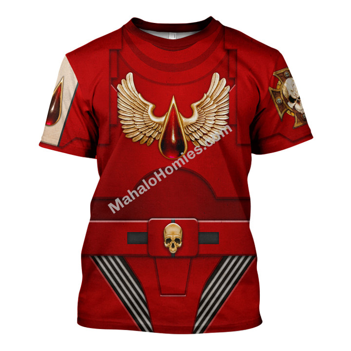 MahaloHomies Unisex T-shirt Terminator Armor Flesh Tearers 3D Costumes