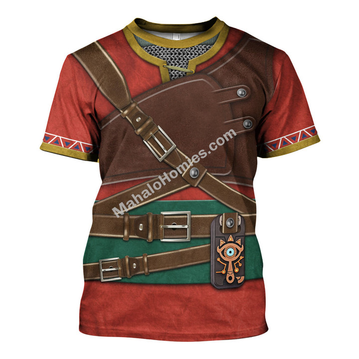 MahaloHomies Unisex T-shirt Hylian Armor 3D Costumes