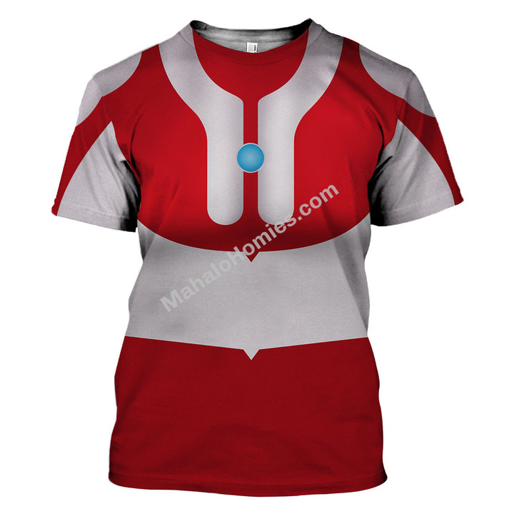 MahaloHomies T-shirt Shodai Ultraman 3D Costumes