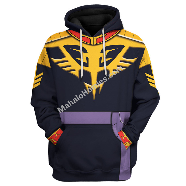 Gihren Zabi Gundam Hoodies Pullover Sweatshirt Tracksuit