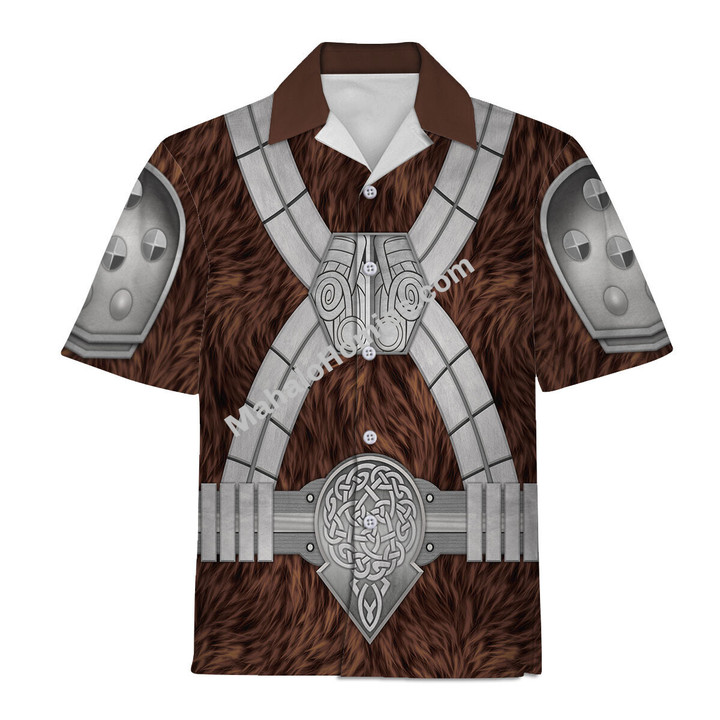 MahaloHomies Hawaiian Shirt Black Krrsantan 3D Costumes, Brown