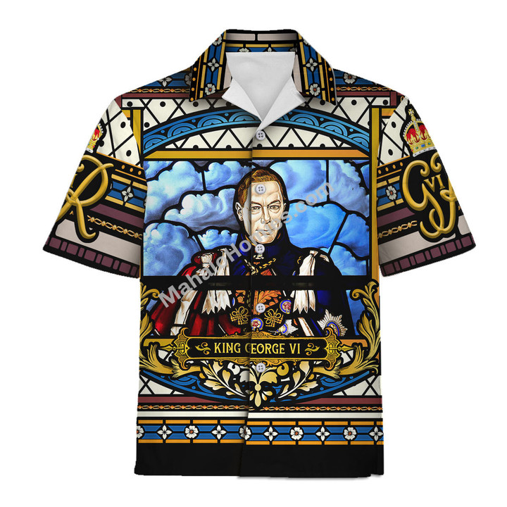 Mahalohomies Hawaiian Shirt King George VI Coronation 3D Apparel
