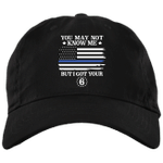 Thin Blue Line Flag Hat Merchandise You May Not Know Me But I Got Your 6 Police Gift For Him