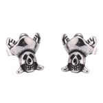 Punk Rock Stainless Steel Stud Earrings