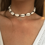 Natural Conch Seashell Necklace Summer Beach Fashion Choker Jewelry Wholesale