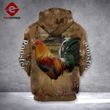 LMT Rooster ranch grass camouflage  3D printed hoodie