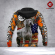 WEIMARANER 3D ALL OVER PRINTED HOODIE PDL