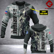 Personalized Warrior 3D printed hoodie AIRW ALW