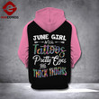 June Girl 3D printed hoodie GSM
