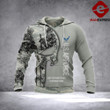 Warrior Don't Stop Punv 3D printed hoodie AIRW