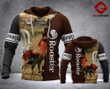 Rooster 3D printed hoodie VHB Chicken